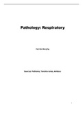 Pathology: Respiratory (Pathoma, Amboss, Toronto)