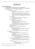NR-291 Pharmacology I Study Guide With answers – Exam 4