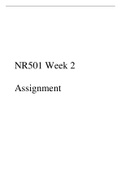 NR501 Week 2 Assignment.pdf