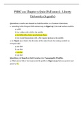 PHSC 211 Chapter 9 Quiz (A grade)