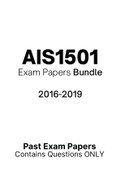 AIS1501 - Exam Prep. Questions (2016-2019)