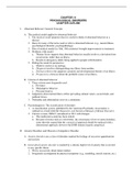 Psychological Disorders - Chapter 14 Summary Notes