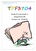 Exam (elaborations) TPF3704 (TF3704)  PORTFOLIO