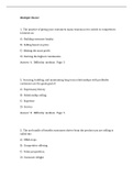 Relationship Selling, Johnston - Exam Preparation Test Bank (Downloadable Doc)