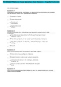 NURS6665 Midterm Exam Questions And Answers - Capella University