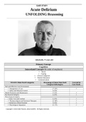 Case Study: Acute Delirium UNFOLDING Reasoning, John Kelly, 77 years old, (Latest 2021) Correct Study Guide, Download to Score A