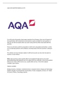 AQA GCSE Exampro Question Bank