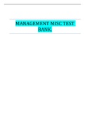 MANAGEMENT MISC TEST BANK.|RUTGERS UNIVERSITY