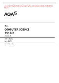 AQA AS COMPUTER SCIENCE 