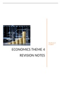 Edexcel A-Level Economics Theme 4 Revision Notes
