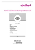 Portfolio professionaliseringsbekwaam 2B Pabo Inholland Periode 2.3 en 2.4