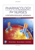 Pharmacology For Nurses A Pathophysiological Approach 6th Edition Adams Test Bank