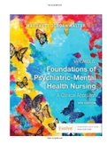 TEST BANK FOR Varcarolis' Foundations of Psychiatric-Mental Health Nursing A Clinical 9th Edition by Margaret Jordan Halter All Chapters Included 1-36 | Version 2022