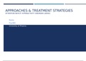 PSY 480 Week 2 Approaches and Treatment Strategies Presentation