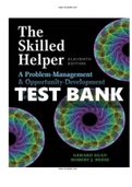 Skilled Helper 11th Edition Egan Test Bank ISBN-13: 9781305865716 |COMPLETE TEST BANK | Guide A+.