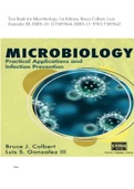 Test Bank for Microbiology, 1st Edition