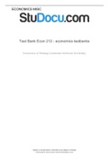 Principles of Macroeconomics - Test Item File 1 Ninth Edition by Case / Fair / Oster Prentice Hall 