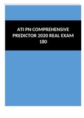 ATI PN COMPREHENSIVE PREDICTOR 2024 REAL EXAM 180 Questions.docx