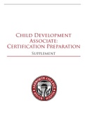 Child Development Associate: Certification Preparation | 