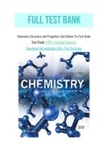 Chemistry Structure and Properties 2nd Edition Tro Test Bank