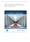 Corrections: An Introduction, 6e (Seiter) Chapter 1 The History of Crime and Corrections 1.1 Multiple Choice Questions 1) What was the first penitentiary designed to house sentenced offenders in the United  States called? A) Western State Penitentiary B) 