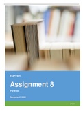 Eup1501 assignment 8 Portfolio semester 2 2022