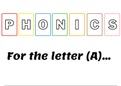 Phonics for the Letter "A" | Basic English PDF for Students to Learn Phonics | English Made Easy