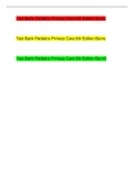 Burns' Pediatric Primary Care 6th Edition Test Bank /Burns' Pediatric Primary Care 6th Edition Test Bank