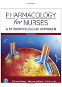 Test Bank for Pharmacology for Nurses: A Pathophysiologic Approach, 6th Edition, Michael P. Adams, Norman Holland, Carol Urban, ISBN-10: 0135218330, ISBN-13: 9780135218334