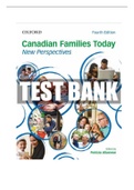 TEST BANK for Canadian Families Today New Perspectives 4th Edition Albanese