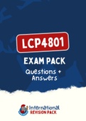 LCP4801 - ExamPACK (Portfolio QnA) (with Summarised Notes)