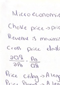microeconomics for E&BE notes