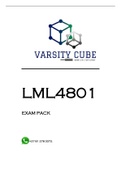 LML4801 EXAM PACK 2022