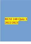 BUSI 240 Quiz 3 2022/2023