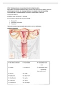 Invulsamenvatting compleet anatomie & fysiologie lesweek 6 mamma- en ovariumcarcinoom OWE 2