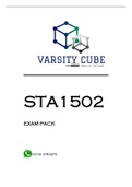STA1502 EXAM PACK 2022