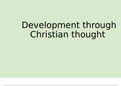 Development of christian thought
