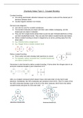Unit 2 Topic 2 - Covalent Bonding
