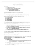 Summary of Metabolism and Biochemistry Subexam 1 & 2