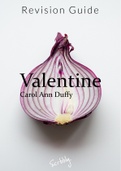 'Valentine' by Carol Ann Duffy - Complete Study Guide