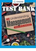 TEST BANK for Understanding Management 12th Edition by Richard L. Daft and Dorothy Marcic. All Chapters 1-15. (Complete Download). 574 Pages.