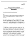 BTEC Applied Science Unit 4 Assignment D - Storage of Scientific Information