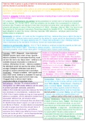 Exam Notes for final Pearson exam - applying the law 