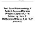 Complete Test Bank For  Pharmacology: A Patient-Centered Nursing Process Approach, 11th Edition
