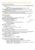 Ch 32 outline Marks' Basic Medical Biochemistry, ISBN: 9781496324818  PBL