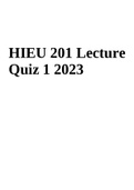 HIEU 201 Lecture Quiz 1 2023