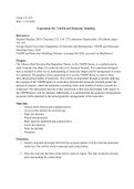 GMU CHEM213: VSEPR and Molecular Modeling Lab Report