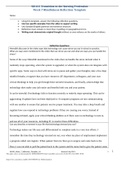 NR 103 Transition to the Nursing Profession Week 7 Mindfulness Reflection Template