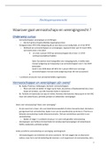Samenvatting/notities Rechtspersonenrecht (UGent)