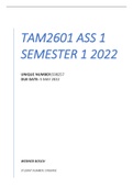 TAM2601 Ass 1